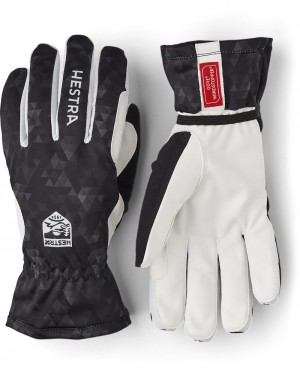 guanti sci di fondo Hestra Windstopper Touring Uomo Nere | ZKJL08354