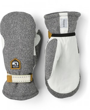 guanti sci di fondo Hestra Windstopper Tour Mitt Uomo Grigie | XEPB78509
